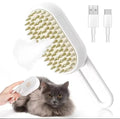 3-in-1 Pet Steam Brush – Groom, Clean & De-Shed with Ease!