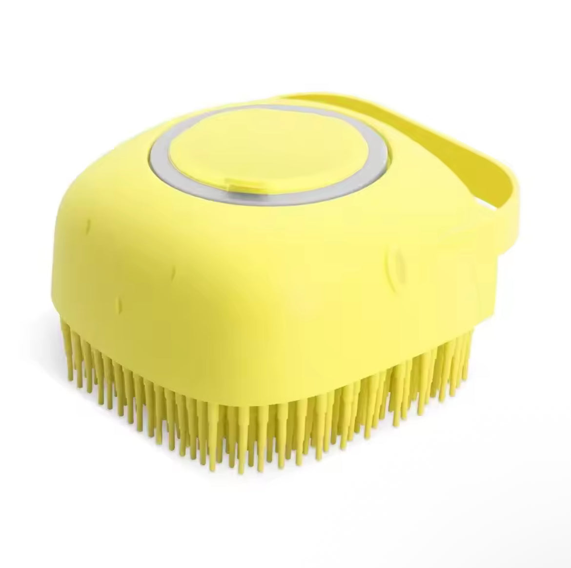 2-in-1 Pet Shampoo Dispenser & Massage Bath Brush